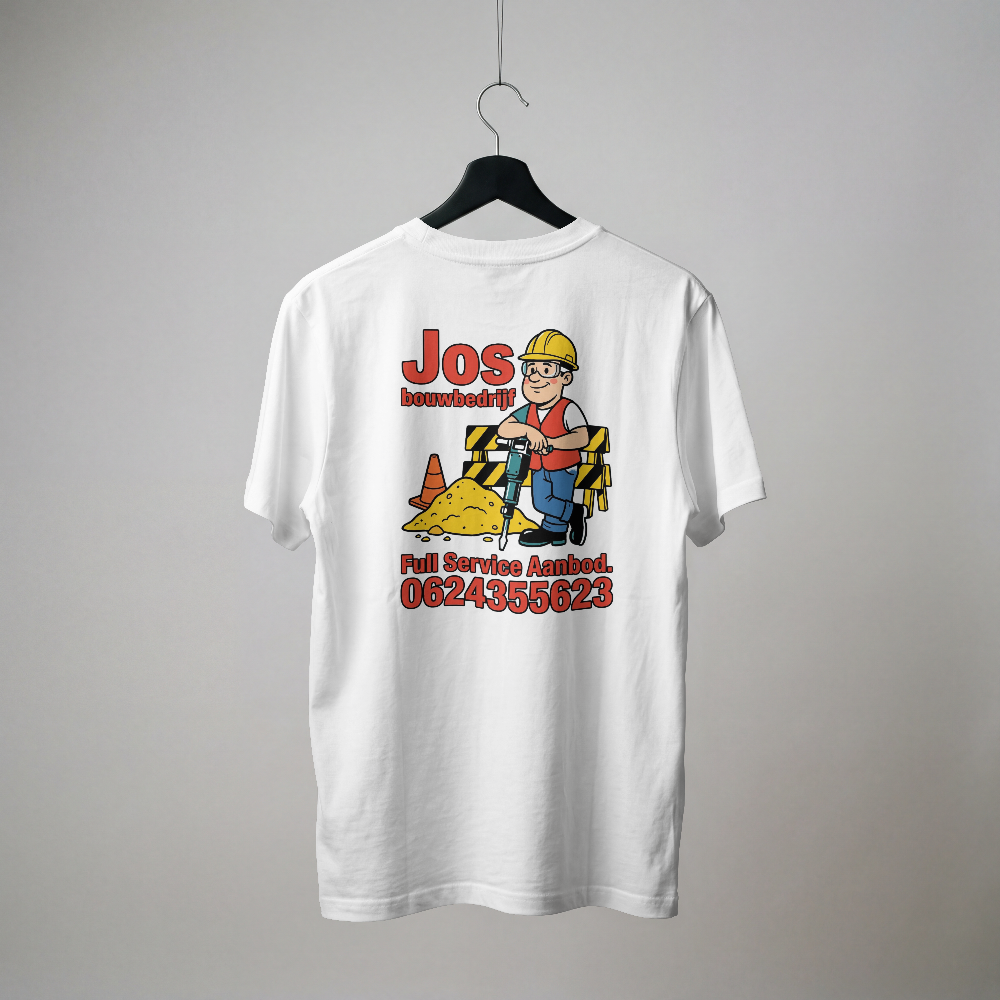 Jos Bouwbedrijf bedrijfsshirt
