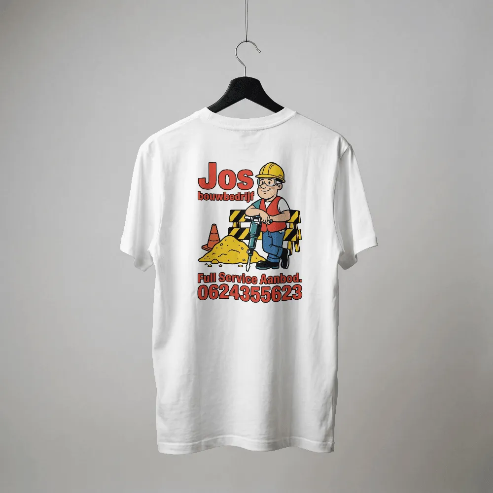 Bedrijfsshirt — Jos Bouwbedrijf